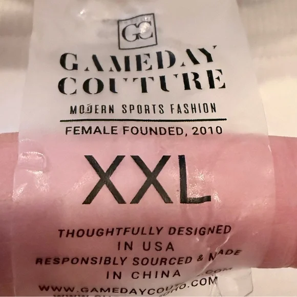 Gameday Couture Seattle Seahawks women’s oversized white sweatshirt size XXL - Picture 8 of 8